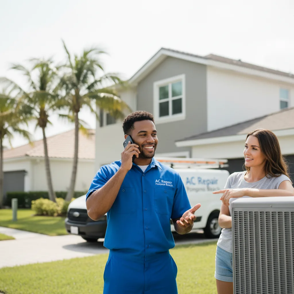 AC Repair Pompano Beach customer support in Progreso